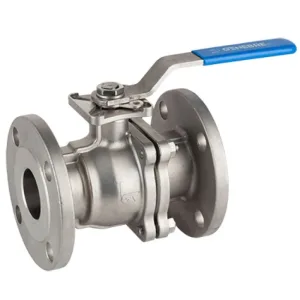 Válvula esfera paso total 2 piezas, bridas ANSI B-16.5 S-150; Certificación “FIRE SAFE”