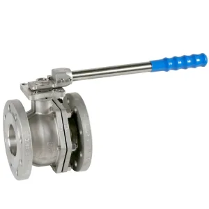 Válvula esfera paso total 2 piezas bridas DIN PN-40, Certificación “FIRE SAFE”